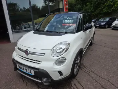 Used Fiat 500L Trekking 105 HP (77 kW) 2014 White/black MPV