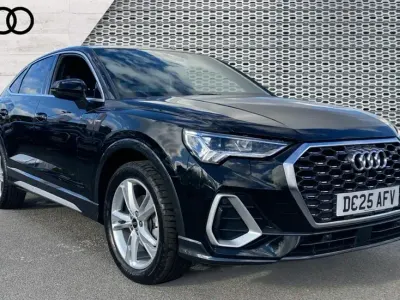 Used Audi Q3 S-Line 150 HP (110 kW) 2025 Mythos black SUV