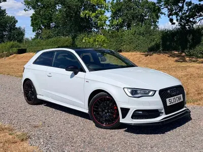 Used Audi A3 S-Line 180 HP (132 kW) 2013 White Hatchback