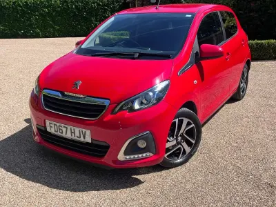 Used Peugeot 108 Allure 2018 Red Hatchback