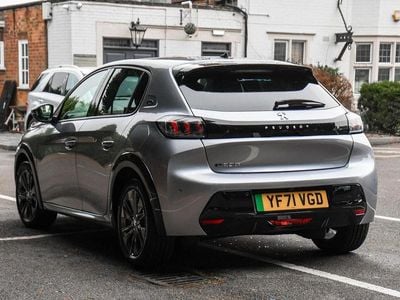 Grey Used 2021 Peugeot e-208 Allure Premium Hatchback | £12,696 (Fair price)