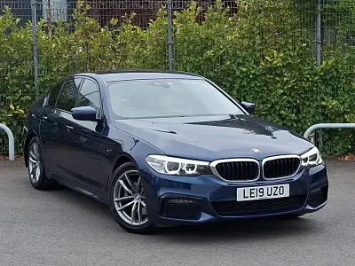 Used BMW 520 M Sport 184 HP (135 kW) 2019 Blue Sedan
