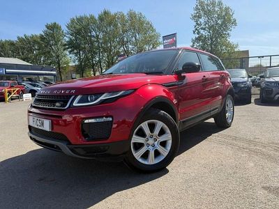 Used Land Rover Range Rover evoque SE 240 HP (176 kW) 2018 Red SUV