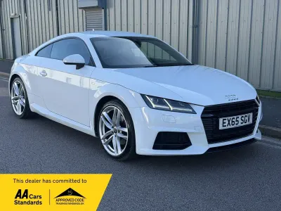Used Audi TT S-Line 230 HP (169 kW) 2015 White Coupe