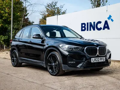 Used BMW X1 Sport Line 220 HP (161 kW) 2022 Black SUV