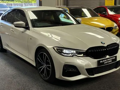 Used BMW 330e M Sport 2019 White Sedan