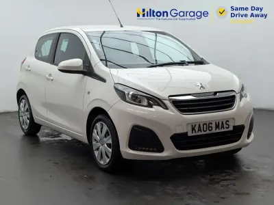 Used Peugeot 108 Active 2017 White Hatchback