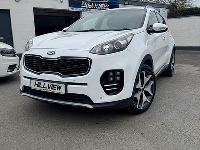 Used Kia Sportage GT-Line 115 HP (84 kW) 2018 White SUV