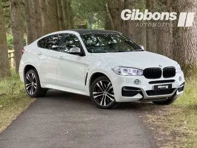 Used BMW X6 M50 Luxury Line 2018 White SUV
