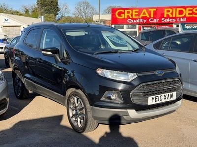 Usado Ford Ecosport Titanium 95 HP (69 kW) 2016 Preto SUV