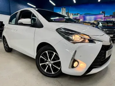 Used Toyota Yaris 2018 White Hatchback