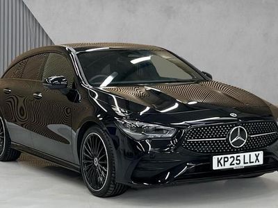 Used Mercedes CLA220 AMG Line Premium Plus 190 HP (139 kW) 2025 Cosmos black metallic Sedan