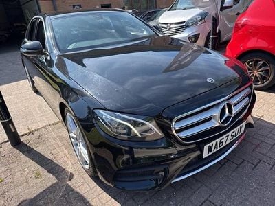 Black Used 2017 Mercedes E220 AMG line Sedan | £13,495 (Good price)