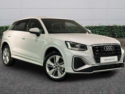 Glacier white metallic New 2025 Audi Q2 S-Line SUV | £35,485 (Fair price)