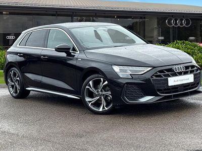 Used Audi A3 S-Line 150 HP (110 kW) 2025 Black Hatchback