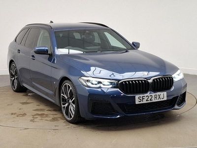 Used BMW 520 M Sport 190 HP (139 kW) 2022 Blue Estate