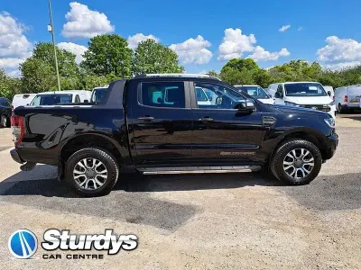Begagnad Ford Ranger Wildtrack 2022 Svart Pickup