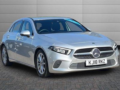 Used Mercedes A180 Executive 116 HP (85 kW) 2018 Iridium silver Hatchback