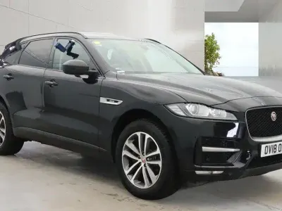 Used Jaguar F-Pace R-Sport 180 HP (132 kW) 2018 Black SUV
