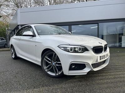 Used BMW 220 M Sport 2018 White Coupe