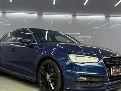 Used Audi A3 Sportback S-Line 184 HP (135 kW) 2016 Blue Hatchback