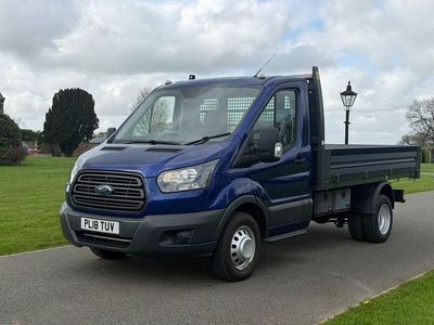 Begagnad Ford Transit 170 HK (125 kW) 2018 Blå Cab