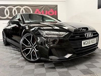 Used Audi A7 S-Line 2018 Black Hatchback