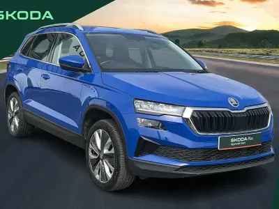 Used Skoda Karoq SE L 110 HP (80 kW) 2023 Energy blue SUV