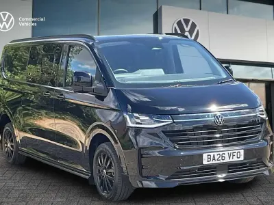 New VW T7 Pro 2026 Midnight black metallic Van