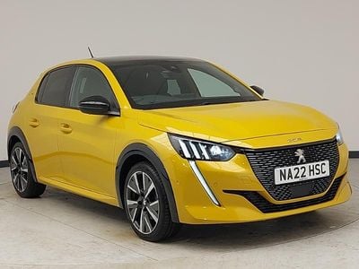 Used Peugeot 208 GTi 100 HP (73 kW) 2022 Yellow Hatchback