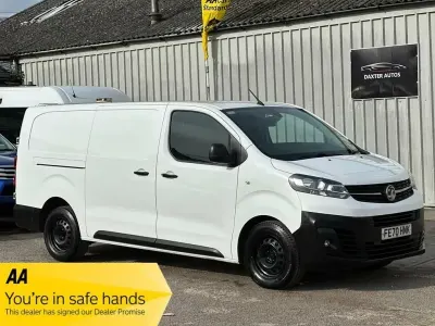 Gebraucht Vauxhall Vivaro S 120 PS (88 kW) 2020 Weiß Van / Kleinbus