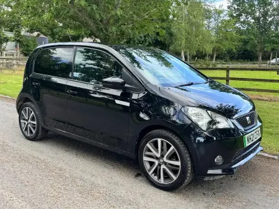 Used Seat Mii Electric 36 kW (50 HP) 2021 Black Hatchback