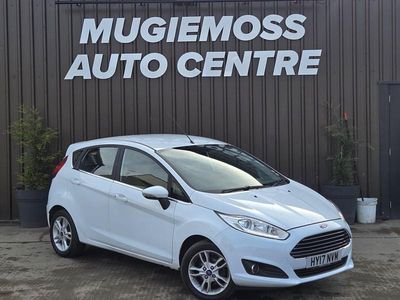 Used Ford Fiesta Zetec 2017 White Hatchback