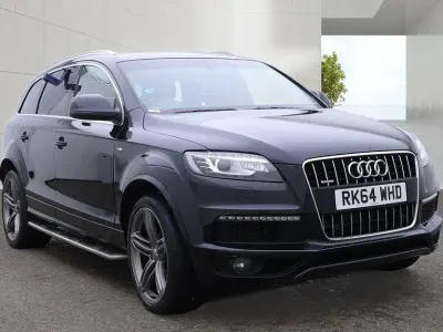Used Audi Q7 S-line plus 204 HP (150 kW) 2014 Black SUV