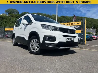 Used Peugeot Rifter Allure 131 HP (96 kW) 2019 White MPV