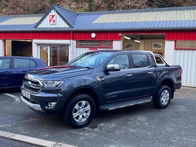 Begagnad Ford Ranger Limited 2020 Grå Pickup