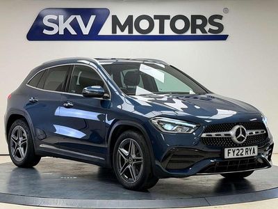Blue Used 2022 Mercedes GLA180 AMG Line Premium SUV | £27,595 (Fair price)