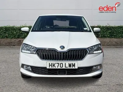 Used Skoda Fabia SE Drive 60 HP (44 kW) 2020 White Hatchback