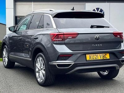Used VW T-Roc SEL 150 HP (110 kW) 2021 Grey SUV