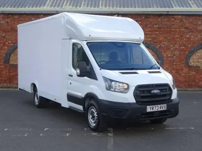 Used Ford Transit 130 HP (95 kW) 2023 White Van