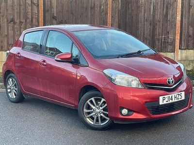 Red Used 2014 Toyota Yaris Plus Hatchback | £4,595 (Fair price)