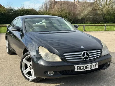 Used Mercedes CLS500 2006 Black Coupe