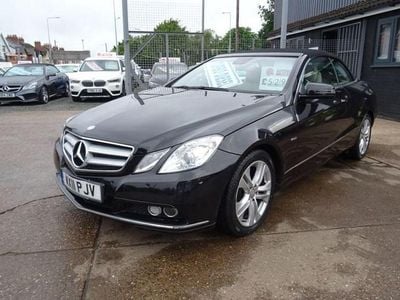 Used Mercedes E350 SE 2011 Black Cabriolet