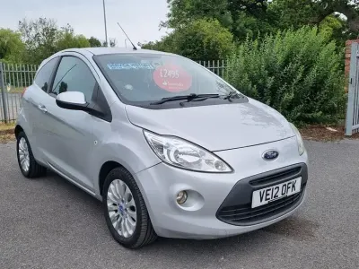Used Ford Ka Zetec 69 HP (50 kW) 2012 Silver Hatchback