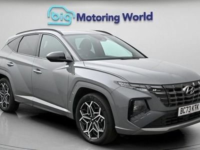Usado Hyundai Tucson N Line 265 CV (194 kW) 2024 Gris SUV