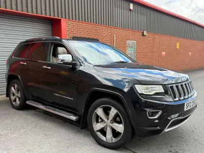 Used Jeep Grand Cherokee Overland 247 HP (181 kW) 2014 Black SUV