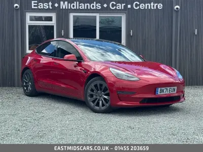 Used Tesla Model 3 254 kW (346 HP) 2021 Red Sedan