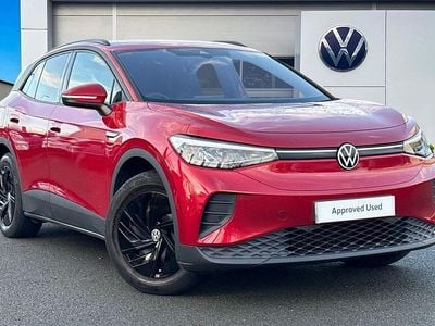 Red Used 2022 VW ID.4 Pure SUV | £18,890 (Fair price)