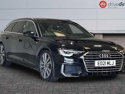 Used Audi A6 S-Line 204 HP (150 kW) 2021 Black Estate