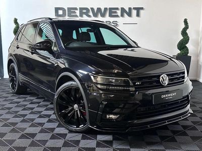 Black Used 2019 VW Tiguan R-line SUV | £22,995 (Fair price)